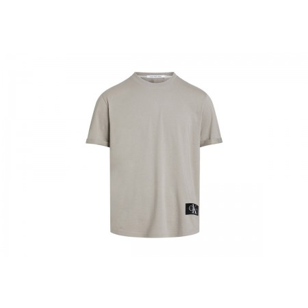 Calvin Klein Ανδρικό Κοντομάνικο T-Shirt Γκρι (J30J323482 PBU)