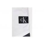 Calvin Klein Ανδρικό Κοντομάνικο T-Shirt Λευκό (J30J323482 YAF)