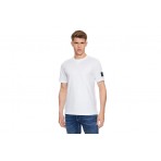 Calvin Klein Ανδρικό Κοντομάνικο T-Shirt Λευκό (J30J323484 YAF)