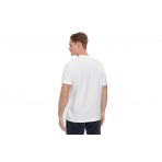 Calvin Klein Ανδρικό Κοντομάνικο T-Shirt Λευκό (J30J324671 YAF)