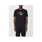 Calvin Klein Ανδρικό Κοντομάνικο T-Shirt Μαύρο