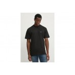 Calvin Klein Ανδρικό Κοντομάνικο T-Shirt Μαύρο