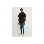 Calvin Klein Ανδρικό Κοντομάνικο T-Shirt Μαύρο