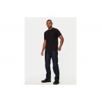 Calvin Klein Ανδρικό Κοντομάνικο T-Shirt Μαύρο