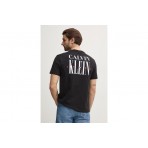 Calvin Klein Ανδρικό Κοντομάνικο T-Shirt Μαύρο