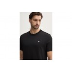 Calvin Klein Ανδρικό Κοντομάνικο T-Shirt Μαύρο