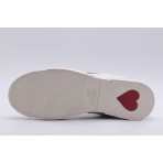 Love Moschino Texture 50 Γυναικεία Παπούτσια Λευκά, Χρυσά