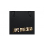 Love Moschino Borsa Γυναικεία Τσάντα Shopper Μαύρη