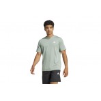 Adidas Performance Train Essentials Ανδρική Κοντομάνικη Μπλούζα Χακί