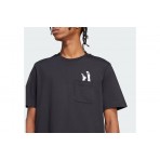 Adidas Performance Lounge Slides Graphic Ανδρικό Κοντομάνικο T-Shirt Μαύρο