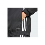 Adidas Tiro 25 Essentials Woven Ανδρική Ζακέτα Μαύρη, Λευκή