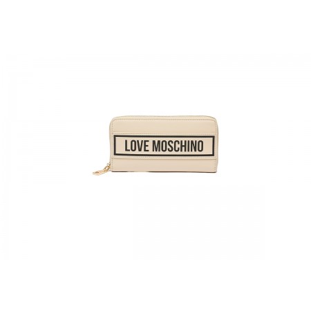 Love Moschino Γυναικείο Πορτοφόλι Μπεζ