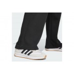 Adidas Essentials Feel Cozy Γυναικείο Παντελόνι Φόρμας Μαύρο