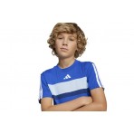 Adidas Performance 3 Stripes Tiberio Παιδικό Κοντομάνικο T-Shirt