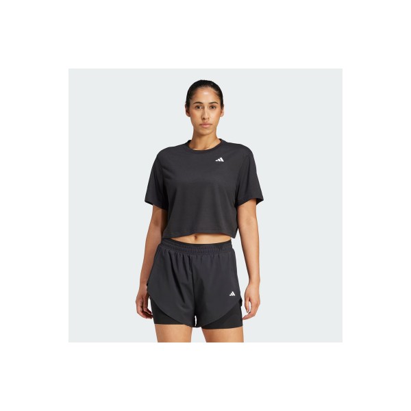 Adidas Performance Train Essentials Boxy Workout T-Shirt Γυναικείο (JC9555)