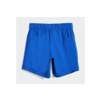 Adidas Performance Essentials Βρεφικό - Παιδικό Σετ Κοντομάνικη Μπλούζα - Σορτς Γαλάζιο, Μπλε