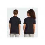 Adidas Performance Essentials Παιδική Κοντομάνικη Μπλούζα Μαύρη