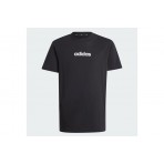 Adidas Performance Essentials Παιδική Κοντομάνικη Μπλούζα Μαύρη