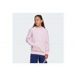 Adidas Performance Essentials Παιδικό Φούτερ με Κουκούλα Ροζ