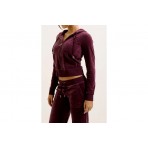 Juicy Couture Classic Velour Robertson Ζακέτα Βελουτέ Γυναικεία (JCAP176 379)
