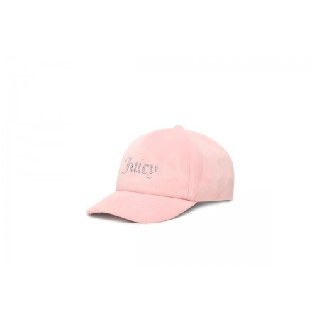 Juicy Couture Velour Baseball Καπέλο Strapback 