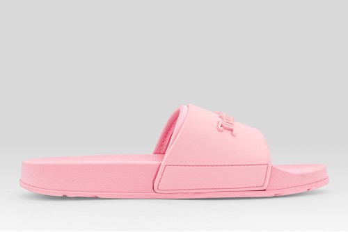 Juicy Couture Logo Embossed Sliders Παντόφλες (JCAY121047 105)