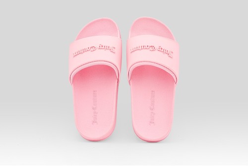Juicy Couture Logo Embossed Sliders Παντόφλες (JCAY121047 105)