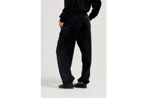 Juicy Couture Classic Velour Cuffed Παντελόνι Φόρμας Γυναικείο (JCBBJ224811 101)