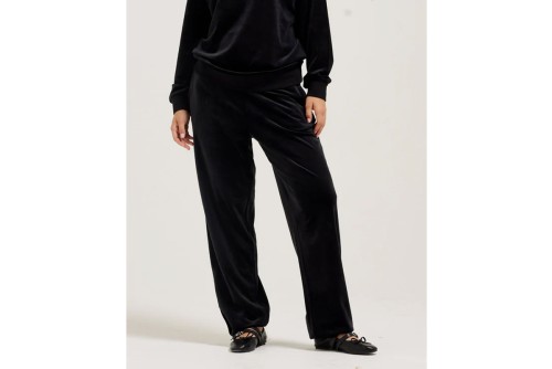 Juicy Couture Classic Velour Cuffed Παντελόνι Φόρμας Γυναικείο (JCBBJ224811 101)