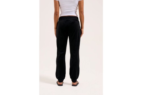 Juicy Couture Classic Velour Cuffed Παντελόνι Φόρμας Γυναικείο (JCBBJ225802 101)