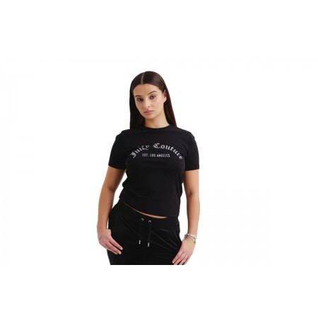 Juicy Couture Arched Diamante Noah T-Shirt  Γυναικείο 