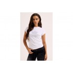 Juicy Couture Jeans Black Washed Longline Γυναικείο Κοντομάνικο T-Shirt Λευκό