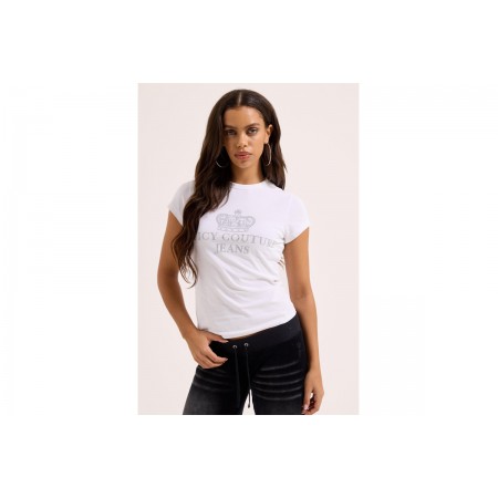 Juicy Couture Jeans Black Washed Longline T-Shirt Γυναικείο (JCDBJ126961 117)