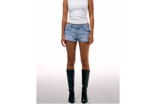 Juicy Couture Stretch Σορτς Τζιν Γυναικείο (JCDHS225953 431)