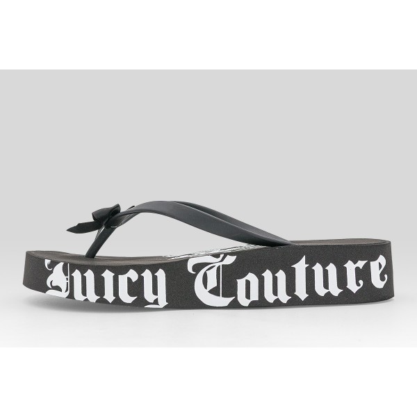 Juicy Couture Heritage Crest Wedge Σαγιονάρες (JCFSAN126001 101)