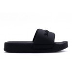 Juicy Couture Breanna Stacked Sliders Γυναικείες Παντόφλες Μαύρες