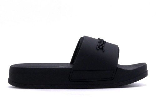 Juicy Couture Stacked Embossed Sliders Παντόφλες (JCFYL128006 101)