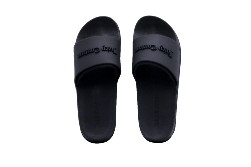 Juicy Couture Stacked Embossed Sliders Παντόφλες (JCFYL128006 101)