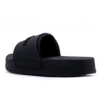 Juicy Couture Breanna Stacked Sliders Γυναικείες Παντόφλες Μαύρες
