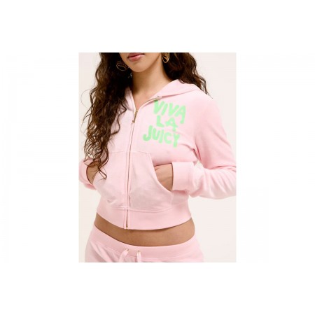 Juicy Couture Viva La Juicy Robyn Ζακέτα Βελουτέ Γυναικεία 