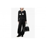 Juicy Couture Pom Pom Faux Fur Bamboo Ζακέτα Βελουτέ Γυναικεία (JCGAS225007 101)