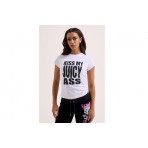 Juicy Couture The Icons Kiss My Juicy T-Shirt Γυναικείο (JCNCT126479 117)