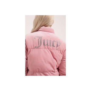 Juicy Couture Velour Μπουφάν Puffer Γυναικείο (JCOIJ224556 105)