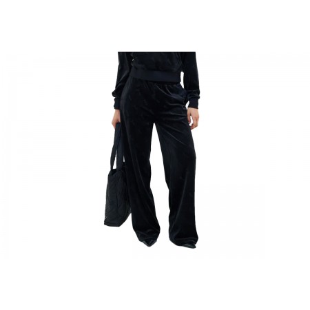 Juicy Couture Classic Velour Pant With Juicy Logo Παντελόνι Φόρμας Γυναικεία