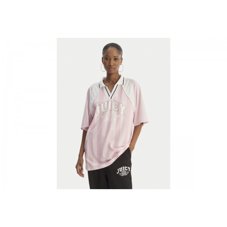 Juicy Couture Football Polo Γυναικείο (JCSCT126407 381)
