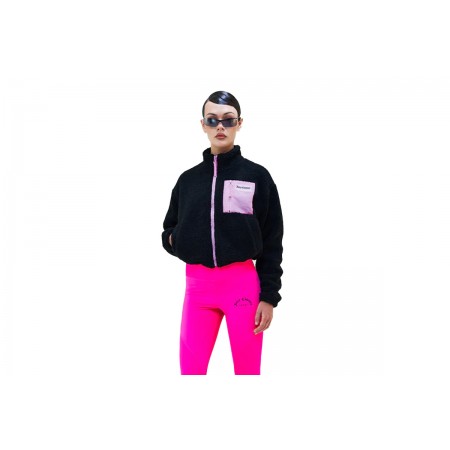 Juicy Couture Sherpa Crop Fleece With Full Zip  Jacket Γυναικείο 