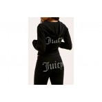 Juicy Couture Single Jersey Ola Ζακέτα Βαμβακερή Γυναικεία (JCWAS125310 101)