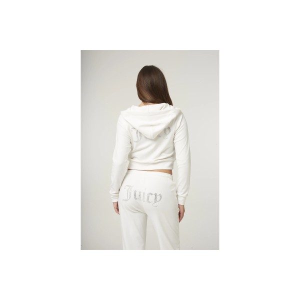 Juicy Couture Madison Outline Diamante Ζακέτα Βελουτέ Γυναικεία (JCWAS225306 181)