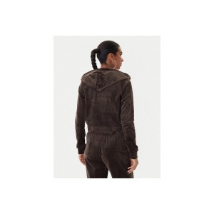 Juicy Couture Madison Outline Diamante Ζακέτα Βελουτέ Γυναικεία (JCWAS225306 193)