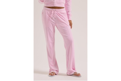 Juicy Couture Tina Velour Outline Diamante Παντελόνι Φόρμας Γυναικείο (JCWBJ126327 381)